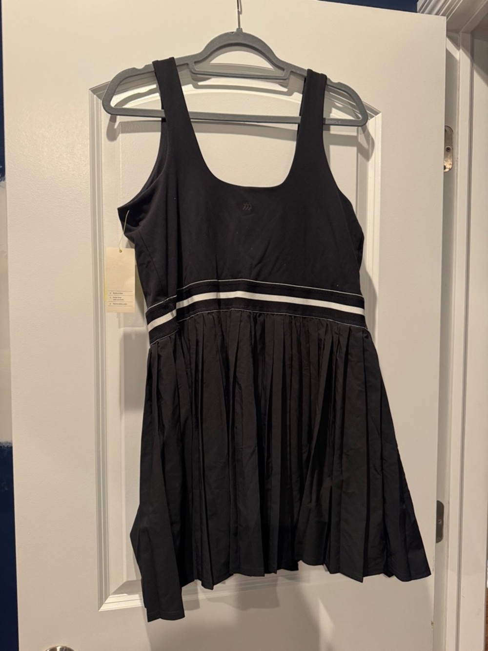 NWT Target All in Motion women's athletic tennis dress pleated skirt black XXL - Picture 10 of 10
